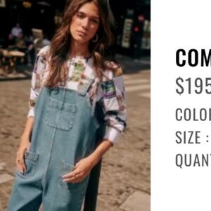 Sezane Samy overalls size 46 (14)